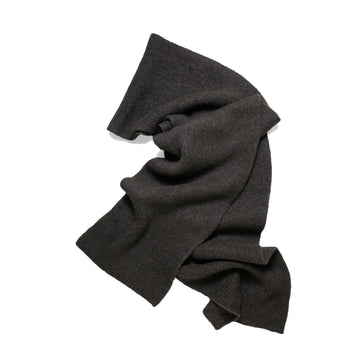 Lauren Manoogian Loft Rib Scarf in Coal