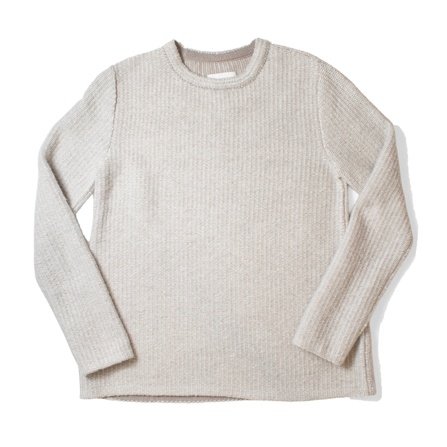 Lauren Manoogian Knitweave Pullover in Raw White