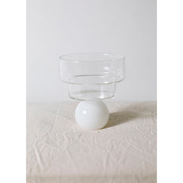 ARC Objects Pas Cup in Clear with White Step