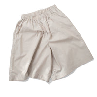 Baserange Claude Shorts in Brown Stripe