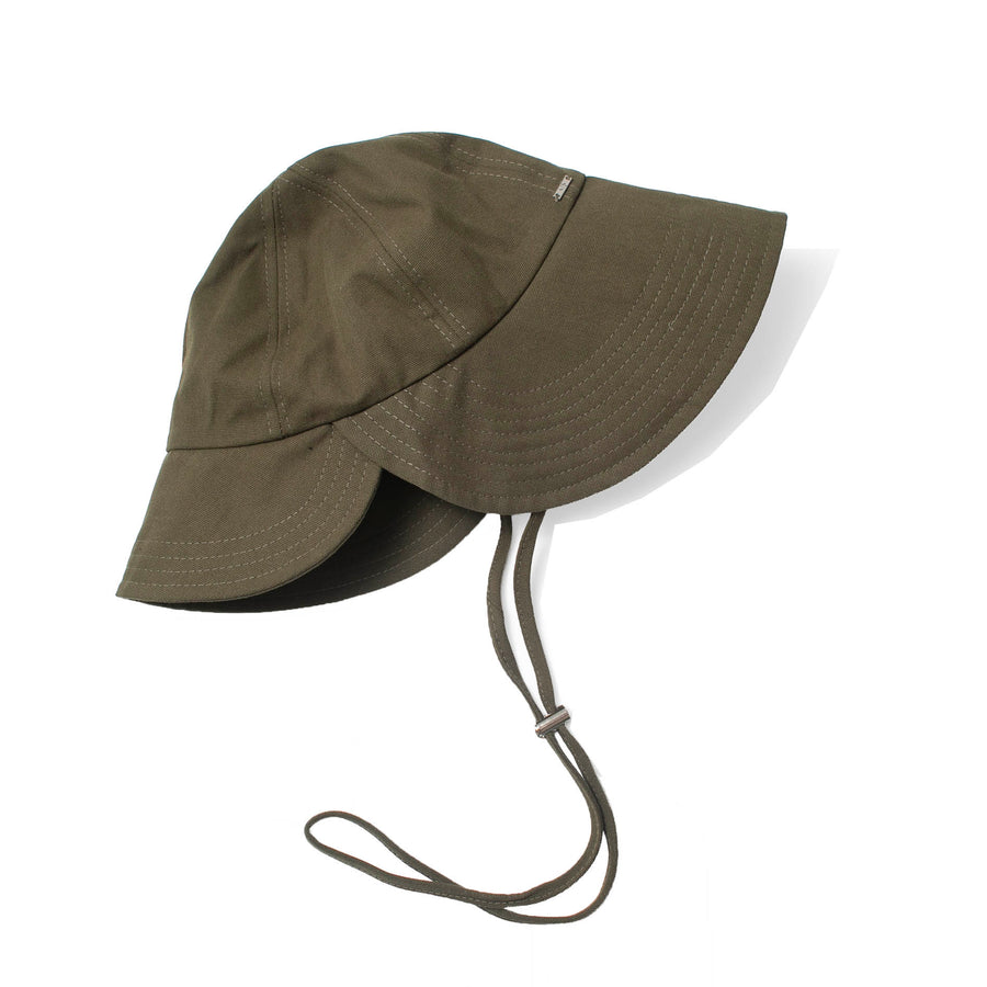 Hansel from Basel Washed Cotton Tulip Bucket Hat in Olive – JUDITH