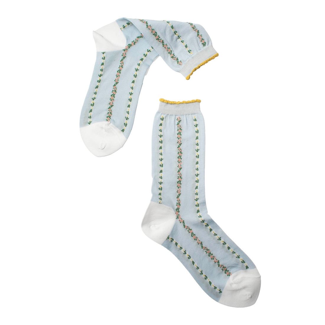 Hansel from Basel Louelle Crew in Periwinkle