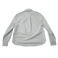 MHL. Simple Shirt in Fog Compact Cotton Poplin