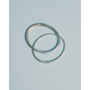 Ursa Major Fluted Tapered Bangle No.2 Heavy Sterling