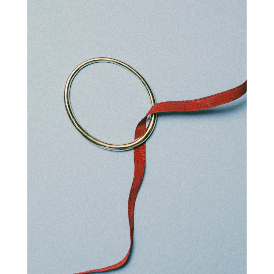 Ursa Major Simple Tapered Bangle in Sterling Silver