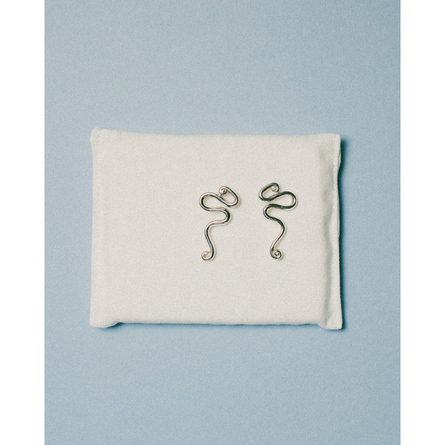 Leigh Miller Figari Studs in Sterling Silver