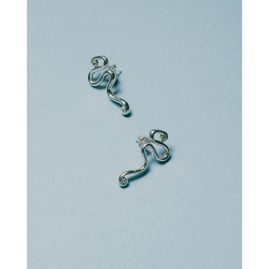 Leigh Miller Figari Studs in Sterling Silver