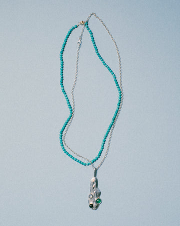 Beatrice Valenzuela Turquoise Necklace