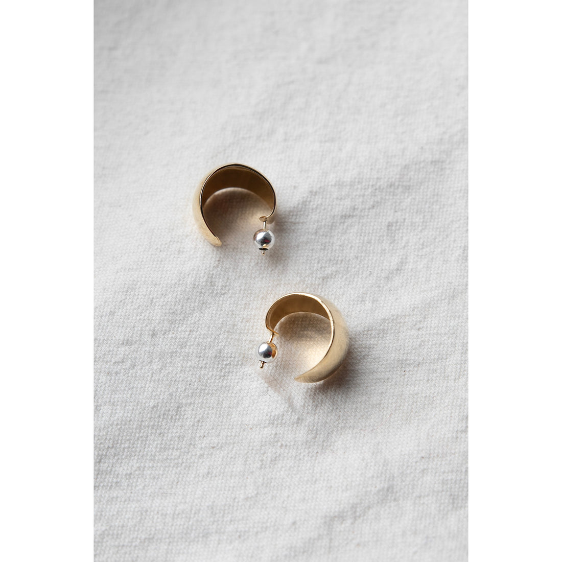 Fay Andrada Koko SM Hoops in Gold Vermeil
