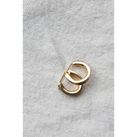 Fay Andrada Lukko SM Hoops in Gold Vermeil