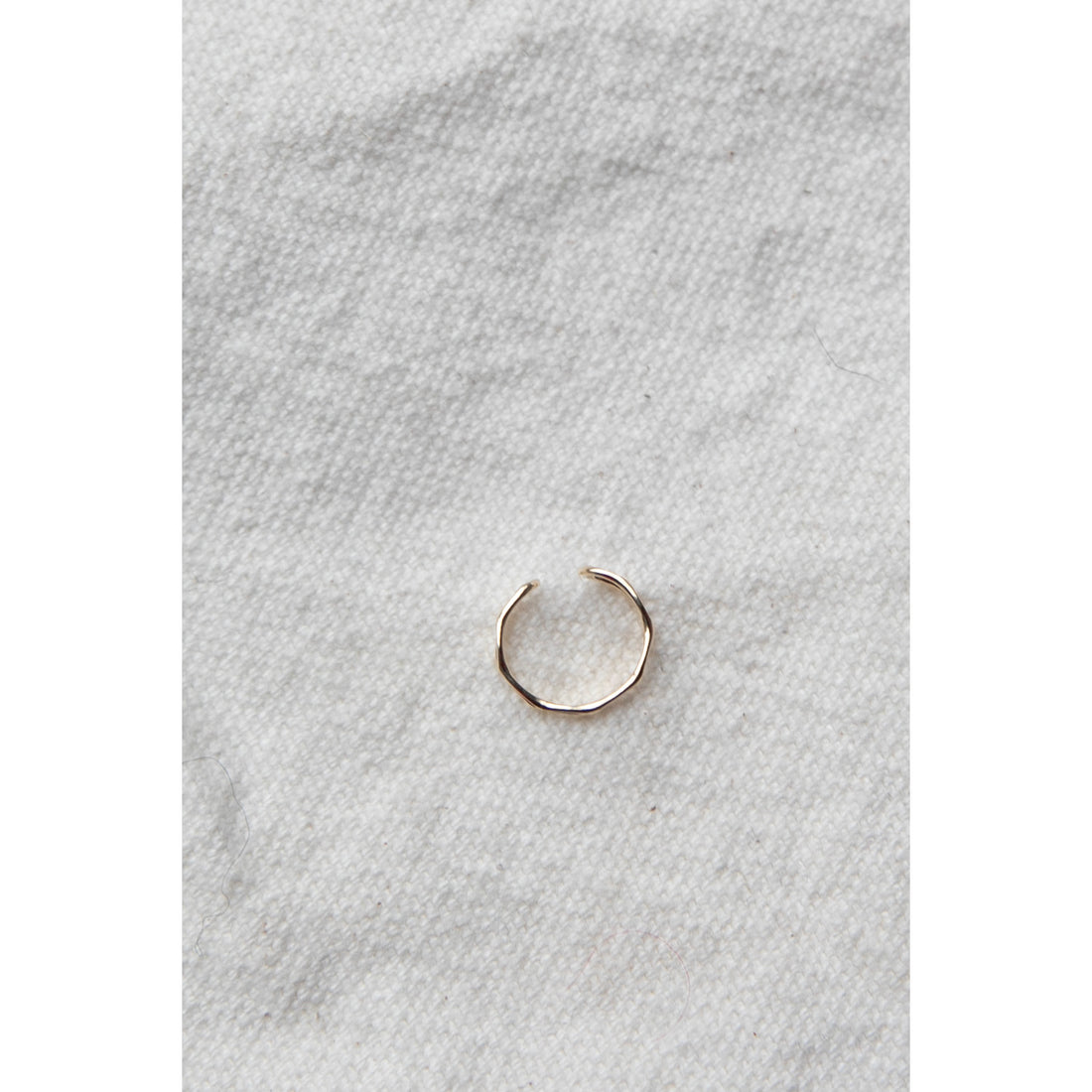Fay Andrada Nokka Ear Cuff in Gold Vermeil