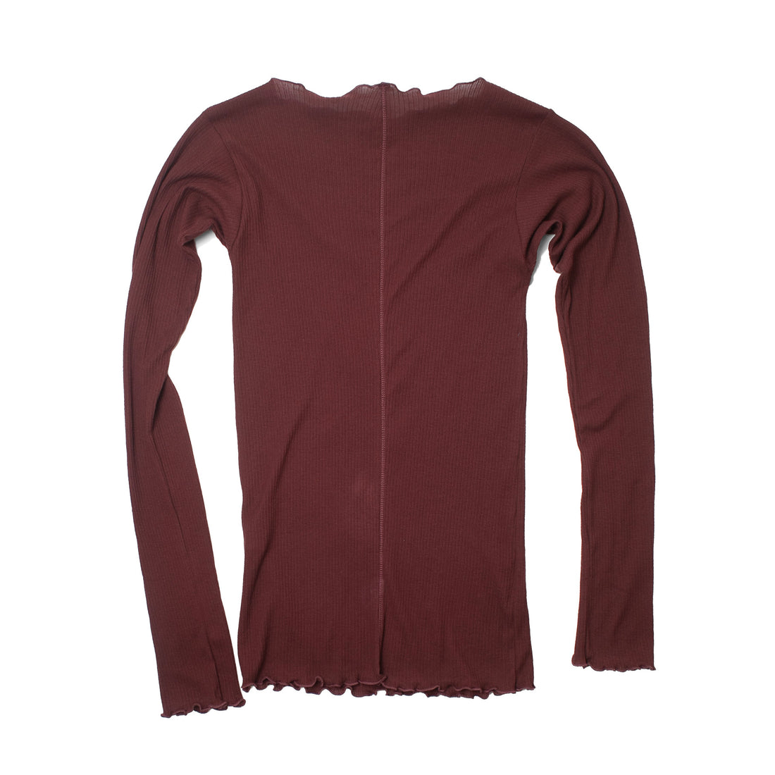 Baserange Pama Long Sleeve Tee in Nara Red