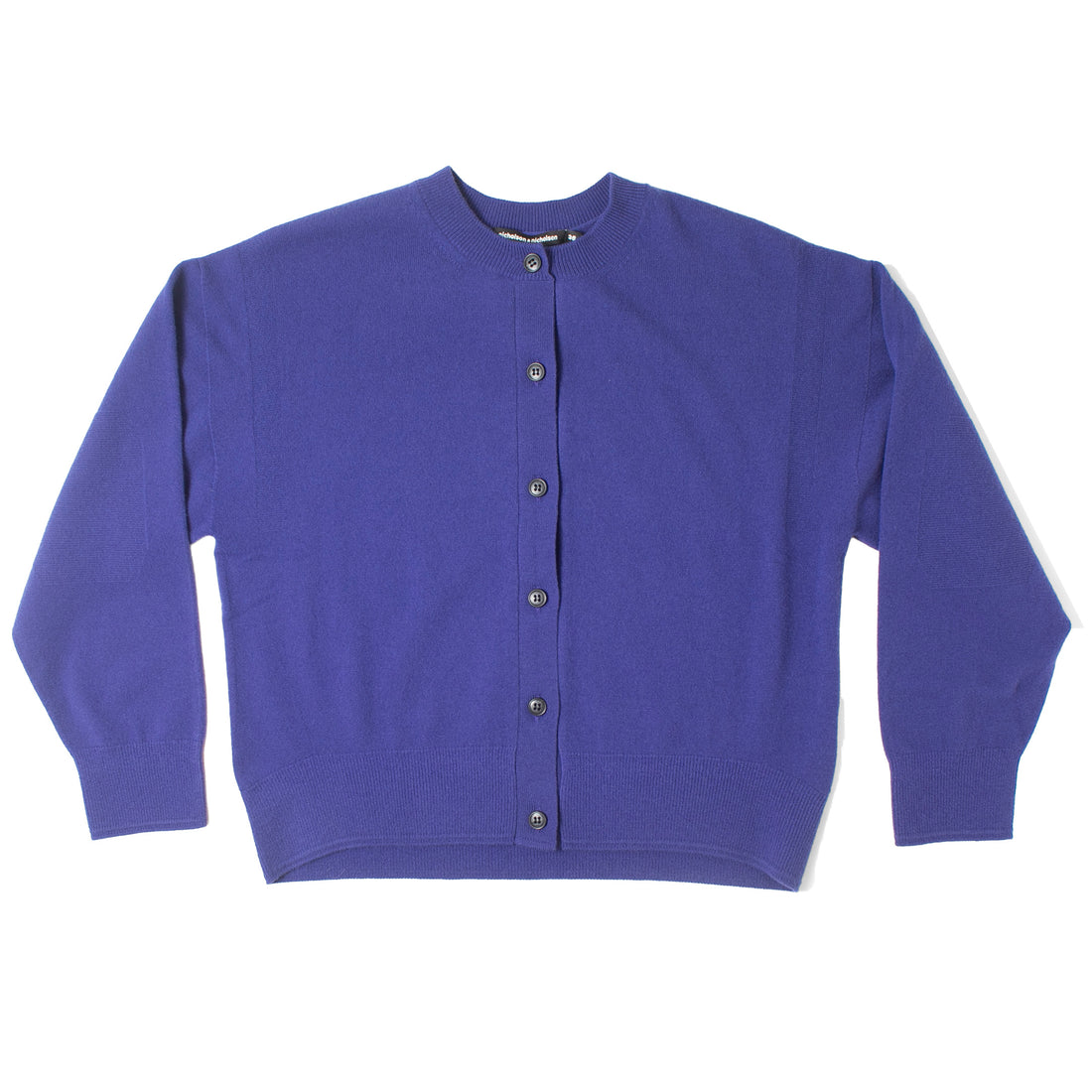 Nicholson & Nicholson Veil Cardigan in Purple