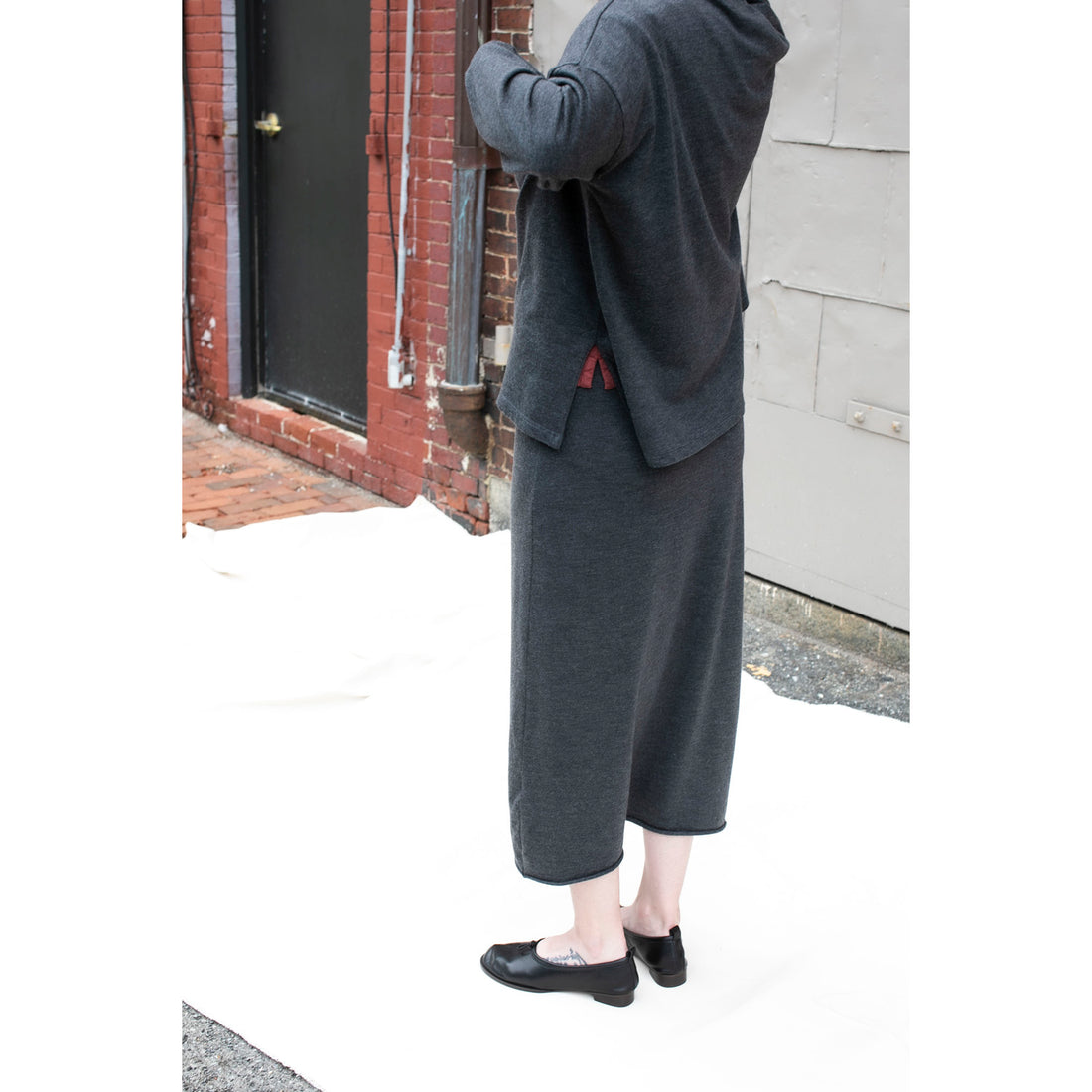 Labo.Art Penna Skirt in Ferro