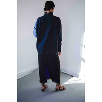 JUDITH Oversized Mockneck in White