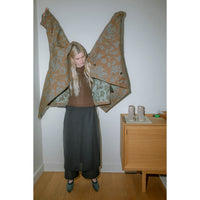 Rodebjer Melbourne French Lily Coat in Teal/Brown