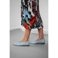 Martiniano Glove Flat in Light Blue