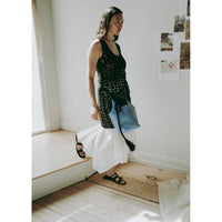 Apiece Apart Rahel Tassel Mini in Black