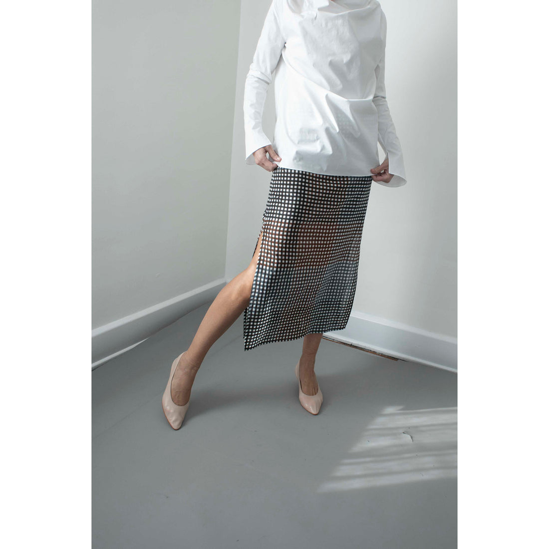 Rachel Comey Kai Skirt in Juniper