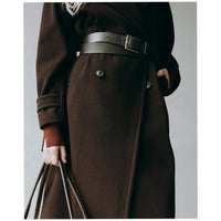 Maryam Nassir Zadeh Lynx Belt in Cedar