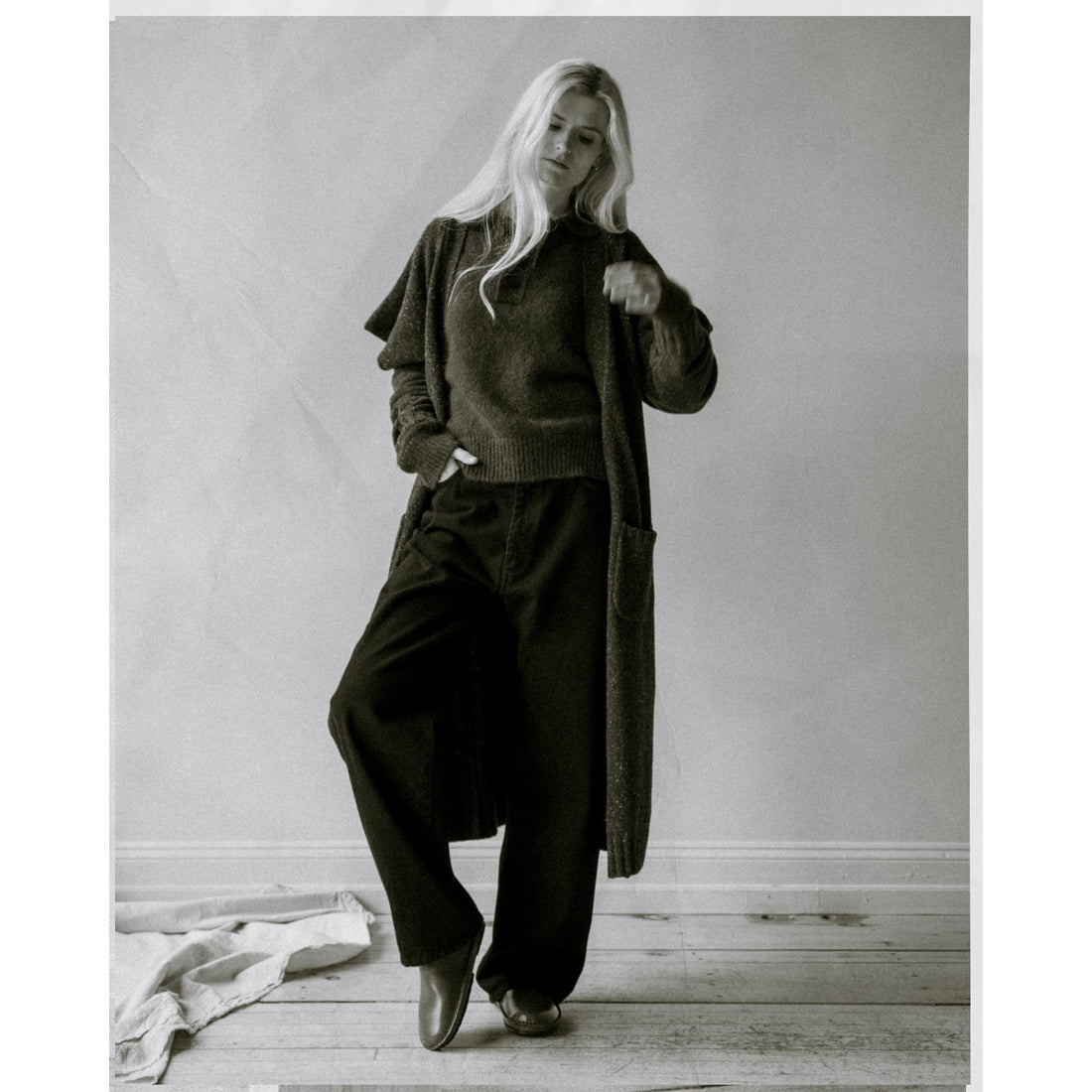 Studio Nicholson Dune Shirt in Espresso