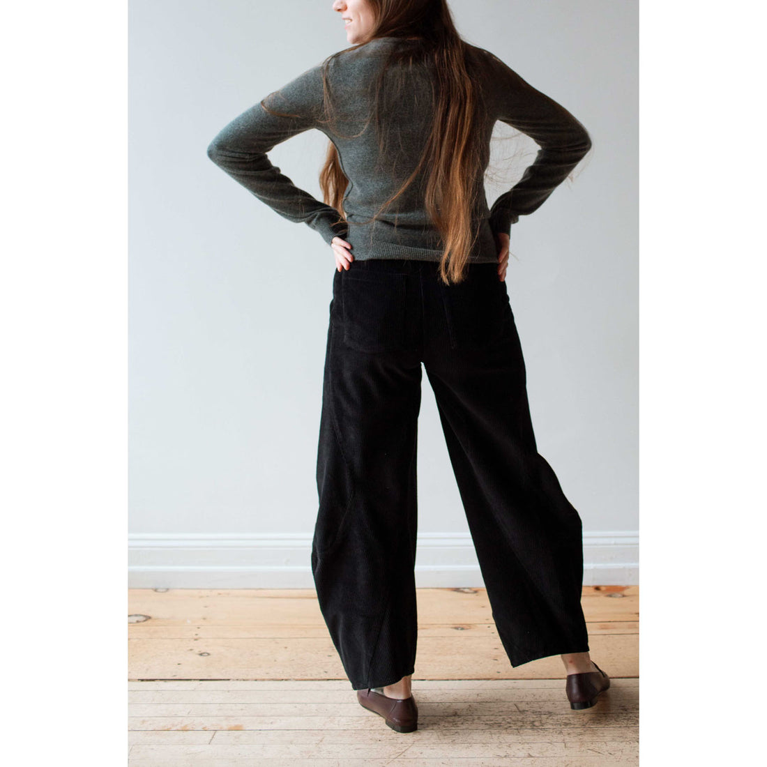 Henrik Vibskov Digi Corduroy Pants in Black