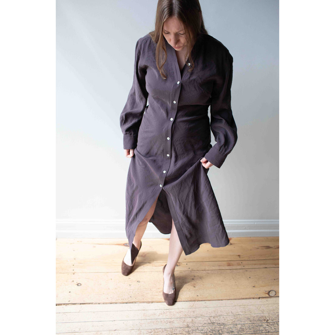 Studio Nicholson Fiore Dress in Yam