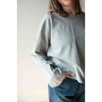 Apiece Apart Boxy Tee in Heathered Grey