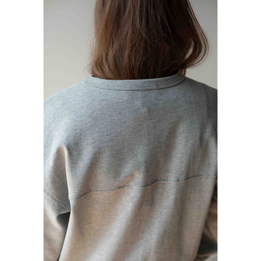 Apiece Apart Boxy Tee in Heathered Grey