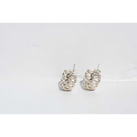 Sapir Bachar Swirl Earrings in Sterling Silver