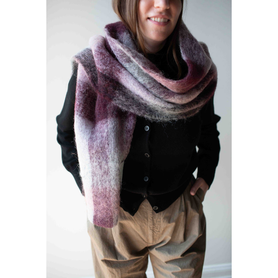 Rodebjer Misty Scarf in Winetasting