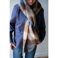 Rodebjer Misty Scarf in Chicory Coffee