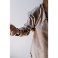 Extreme Cashmere Crew Hop Sweater in Sand