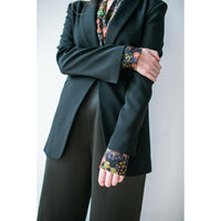 Kallmeyer Mia Shawl Collar Blazer in Black