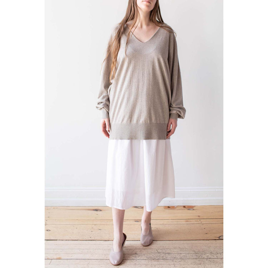 Extreme Cashmere Luna Sweater in Moss