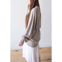Extreme Cashmere Luna Sweater in Moss