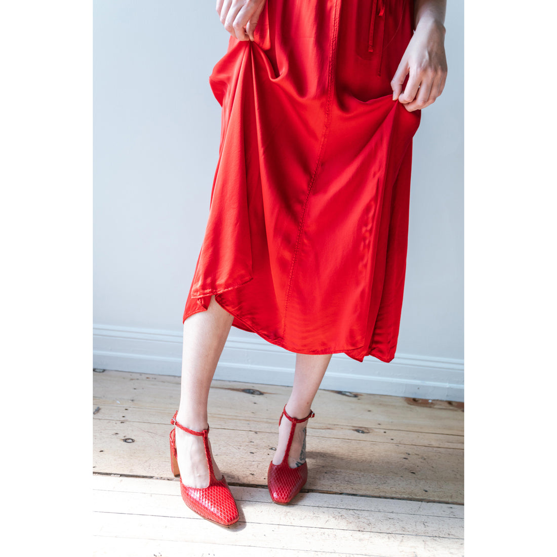 Rachel Comey Daemon Heel in Red