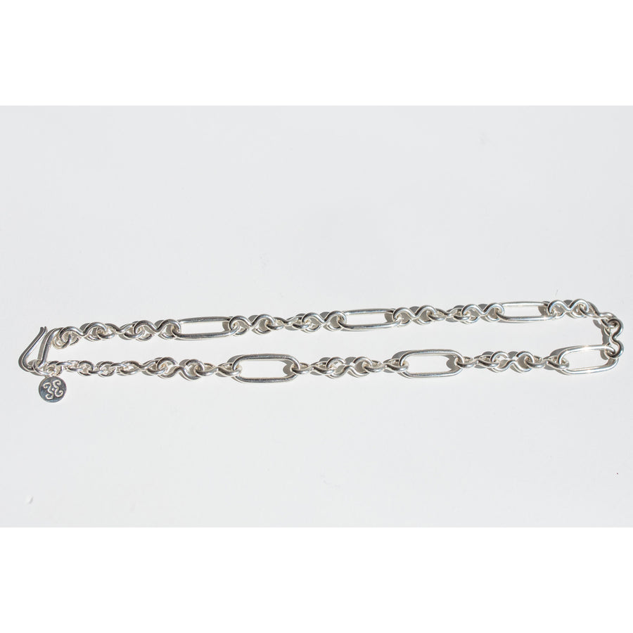 Sapir Bachar Oblong Necklace in Sterling Silver