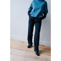 Kallmeyer Le Smoking Trouser in Navy Sporty Suiting