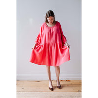Anaak Miro Smock Dress in Pink