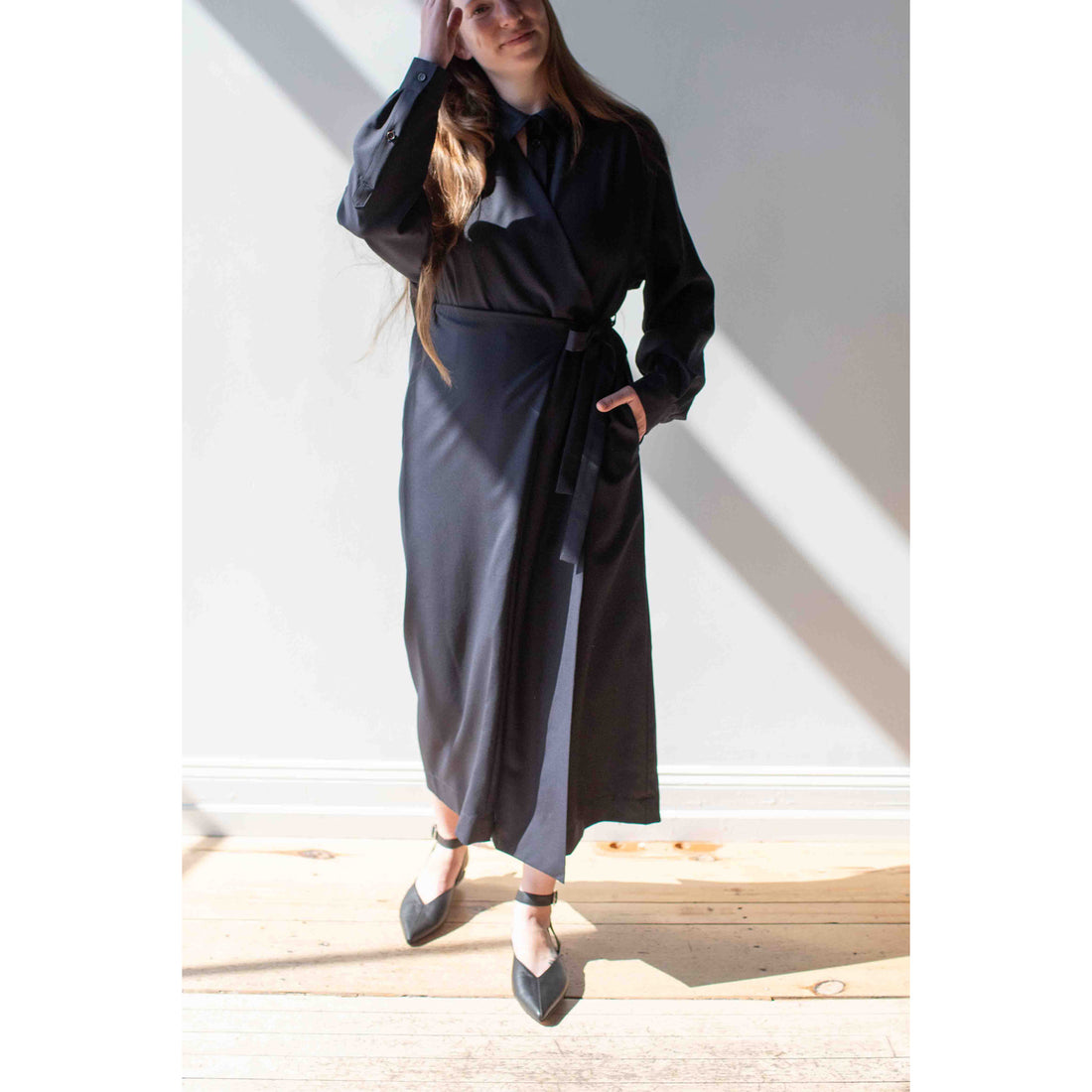 Henrik Vibskov Found Dress in Tropical Navy