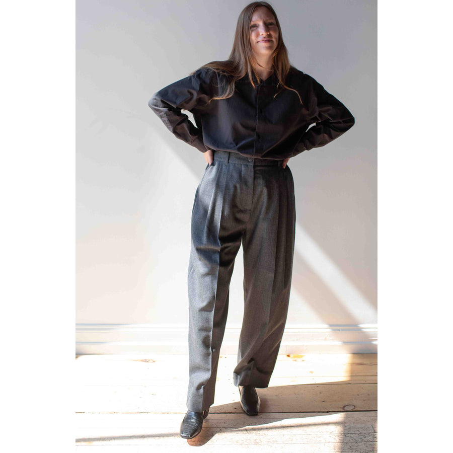 Studio Nicholson Acuna Pant in Slate Melange