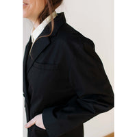 ICHI Blazer Jacket in Black