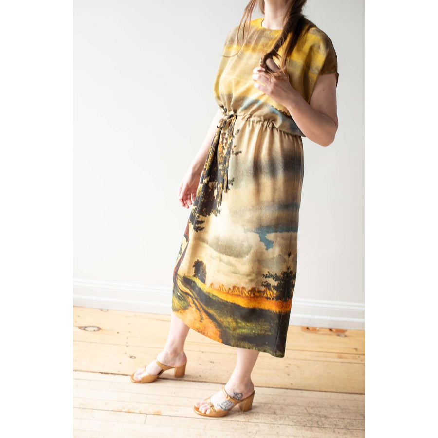 Anntian Simple Dress in Print G