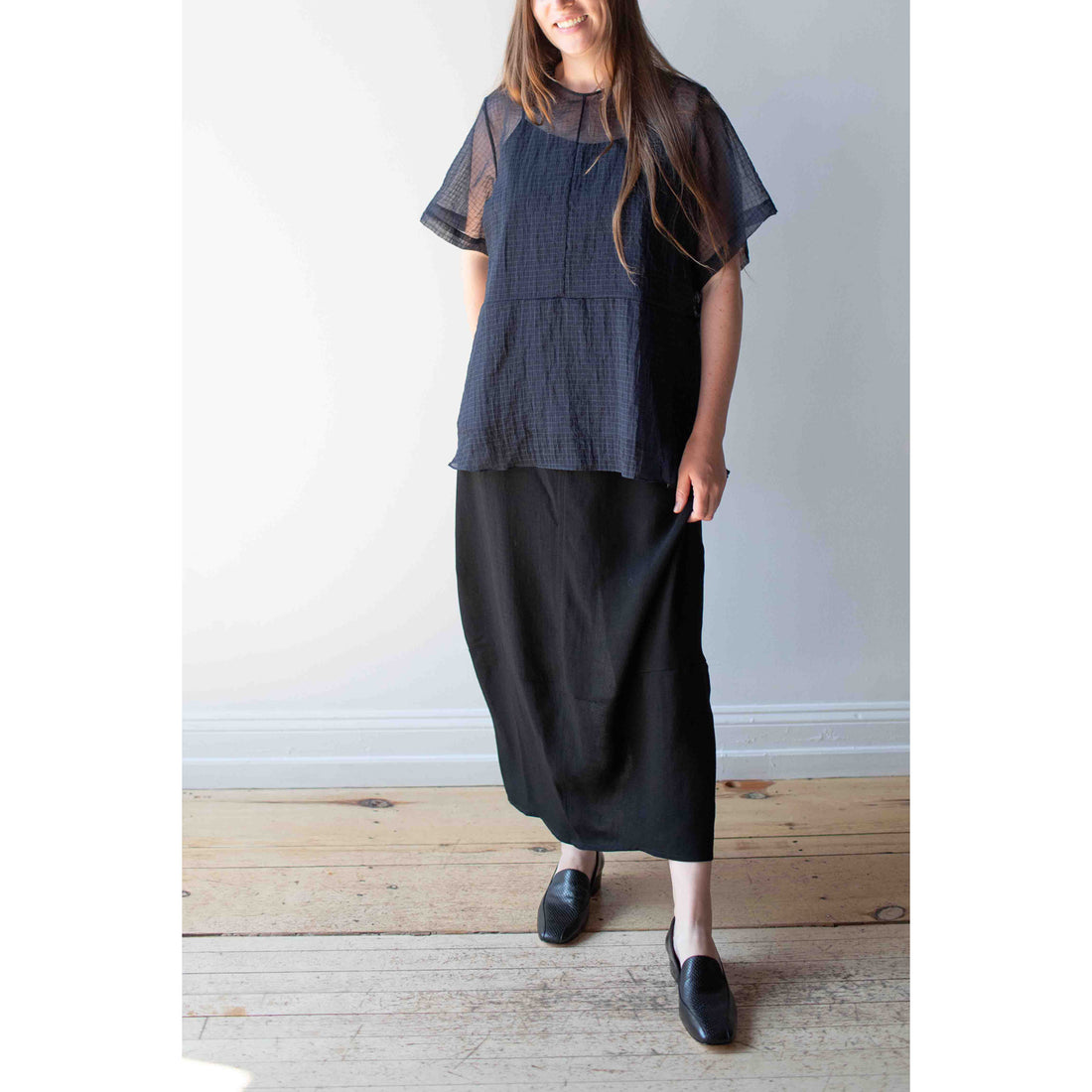 Fabiana Pigna Gild Blouse in Midnight