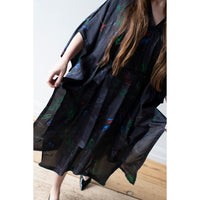 Henrik Vibskov Uncut Kaftan in Dark Fireworks