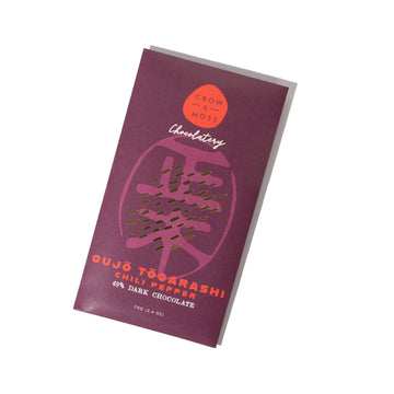 Eva Masaki x Crow & Moss Chocolate Bar in Gujō Tōgarashi Chili Pepper