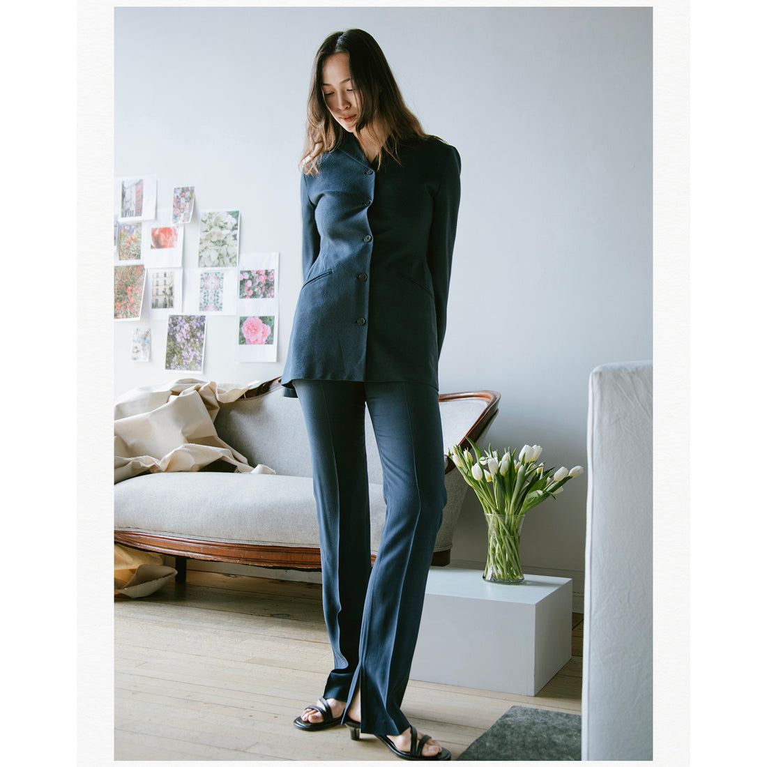 Kallmeyer Charlie Long Trouser in Sapphire