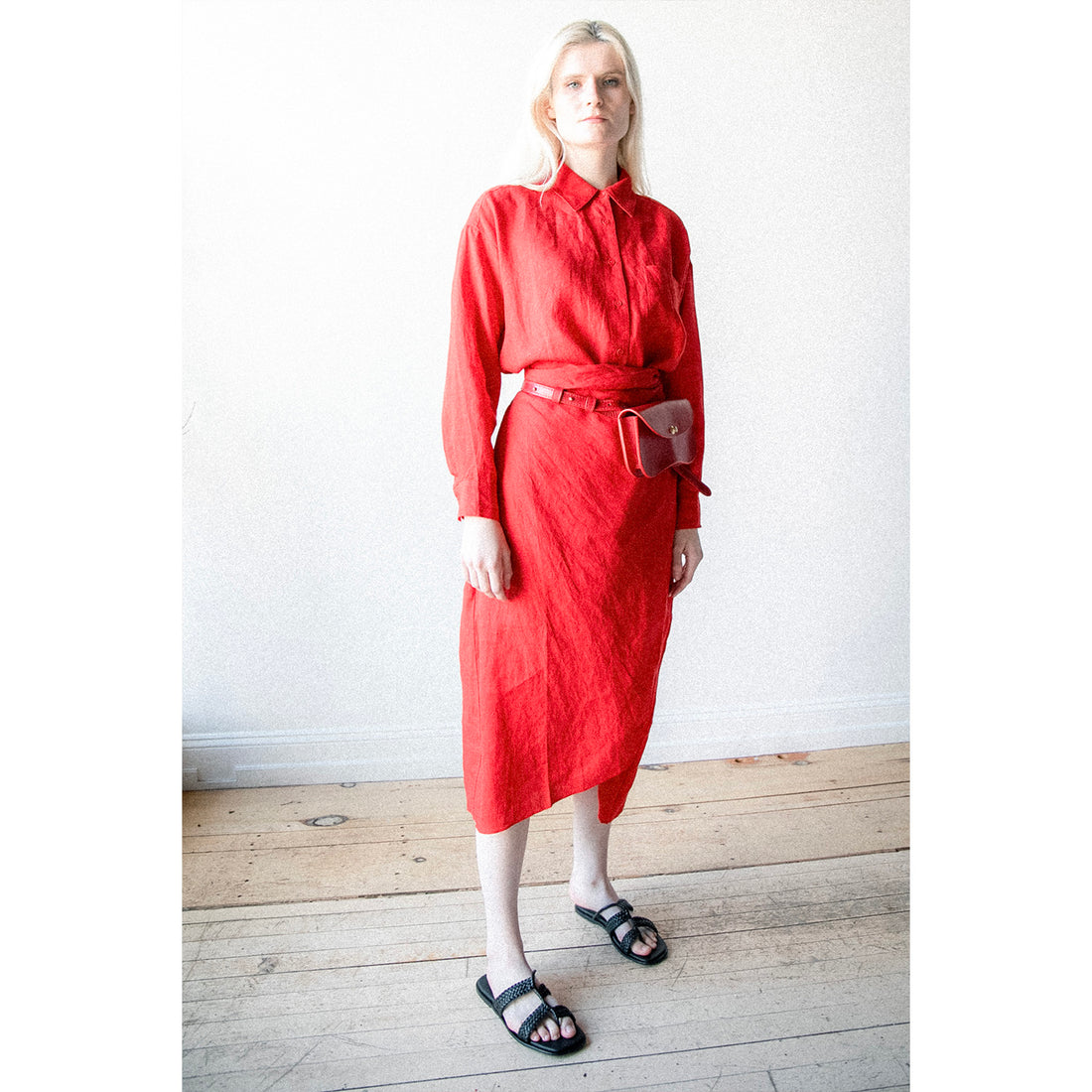 alessandra sarong shirt dress Alessandra