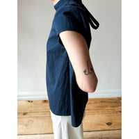Eleph Bow Top in Navy